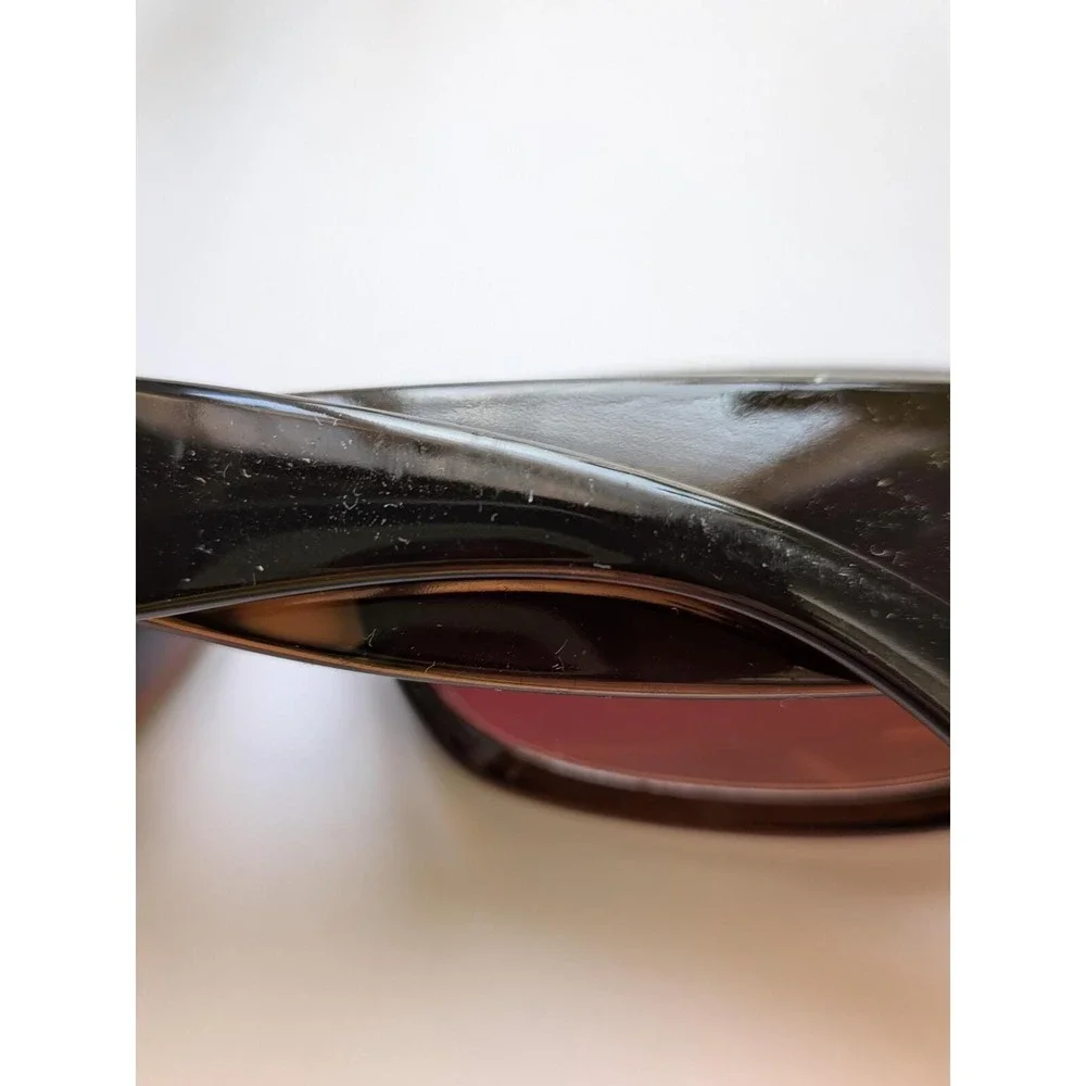 Bershka Retro Y2K‎ Tortoiseshell Rectangle Sunglasses Brown 9206/419/700